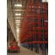ISO9001 20000kg Q235 Industrial Galvanized Commercial Pallet Racks