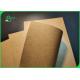 Virgin Pulp 300gsm + 16g Unbleached Kraft Paper For Food Packaging Waterproof