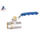 Mexico Steel CW617 Handle Brass Ball Valve 2.0MPa Stainless Steel Ball Valve