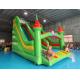 Commercial Grade PVC Inflatable Dry Slide With Pillar Colorful Inflatable Double Slides For Kids