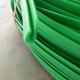 low friction of coefficient uhmwpe plastic orbit track rails green color