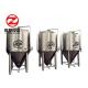 100mm PU Insulation 1000L Beer Fermentation Tank
