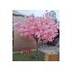 Wood Artificial Blossom Tree , 1m Wedding Fake Pink Blossom Tree