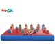 3m 10ft Outdoor Carnival Inflatable Ring Toss Game With Logo Printing