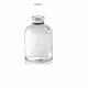 Clear Boston Round Pharmaceutical Glass Bottles Durable Odorless ISO14001