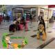 Hansel shopping mall electric mountable animal plush ride coin operated children rides car