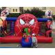 Commercial Outdoor Children Spiderman Inflatable Amusement Park For Jumping Fun