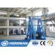 Cantilever Type Rubber Extrusion Line , Cable Vulcanizing Machine 300kg/H Max Output