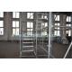 Galvanized 850*2370mm, 550*2691mm Q235 scaffolding stair case for Ringlock scaffolding system 8 steps 9 steps ladder