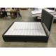 Black Queen Bed Frame No Box Spring Needed Newest Solid Wood Platform Bed Frame With Headboard