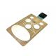 Emboss Energy Saving Panel Mount Tactile Switch With Touch Push Keys Button