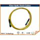 Singlemode Return Loss 12 Core MTP Fiber Optic Patch Cables Two Ends Connectors