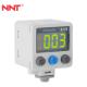 Adjustable Digital Air Pressure Switch NPN Open Collector with 2 Color Display