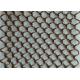 Chain Link Decorative Wire Mesh 40% - 85% Open Area ISO9001 Approved