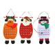 3D Hanging Countdown Wall Calendars 12.99 X 27.56 Inch Felt Christmas Decorations