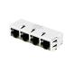 Pulse JXD0-4015NL Compatible LINK-PP LPJG46945AENL 10/100/1000 Base-T Tab Down Green/Yellow LED 1x4 Port Connector Ethernet