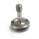 Slotted Cross Head Screw Camera Mount Screw Stainless Steel With D Ring Zinc Plate Surface