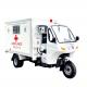 Motorized Tricycles Emergency Vehicles 250CC Motos Ambulance Tricycle for Adult Big Wheel