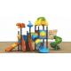 colorful plastic slide equipment children outdoor playground for school