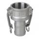 NBR Seal Stainless Steel Quick Coupling 4 Inch Camlock Fittings