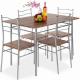 odm Mdf Wooden Dinning Table And Chair Set Counter High Dinning Sets Of 4