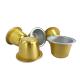 Sealable Smooth Wall Disposable Aluminum Foil Coffee Capsules for Pet Food Packing