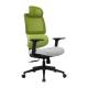 3D Ergonomic Desk Chairs Nylon Adjustable Armrest Reclining Mesh Chair