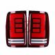 ABS Plastic Red LED Car Tail Light For Amarok V6 2009 - 2019