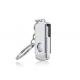 High Read / Write Speed USB Memory Disk , Swivel USB Flash Drive With Keyring