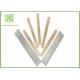 Single Use Disposable Wooden Tongue Depressor Flat Bamboo Sticks OEM Available