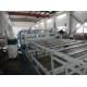 Conical Twin Screw Plastic Extruder , WPC Board Production Line