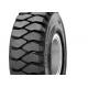 23x9-10 Solid Forklift Tires 301 Deep Groove Block Pattern 6.50 Rim