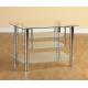 rectangle tempered glass tv stand xyts-019