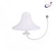 Indoor 2.4g signal amplifier N Male Female White ABS Omni Wifi Ceiling Mount Wifi Antenna