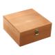 Ultraportable Small Wooden Box Packaging With Lock Dustproof Reusable