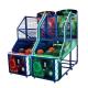 Fancy Shooting Street Basketball Arcade Game Machine  Orange Green Blue Color 