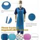 Clear Medical Disposable Polythene Apron,Medical Disposable PE Apron,Medical Colored Disposable PE Apron For Hospital