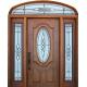 25mm Leaded Light Double Glazed Windows Antique Stained Glass Doors With Patina Caming