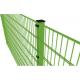 Green PVC Double Wire Welded Fence 2.5mm Galvanized Welded Wire Mesh