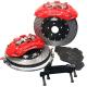 Red V6 Strong Stop Power Car Brake Calipers 6 Pot 355mm 380mm 405mm