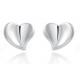 S925 Silver Love Heart earrings earrings Korean Korean