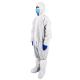 S To 4XL Disposable Microporous Coveralls