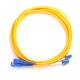 PVC LSZH ST To SC Patch Cord UPC Fiber Optic Patch Cord Single Mode