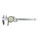 0-150mm Metal Casing Dial Caliper with 0.02mm Graduation Measuring Device
