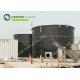 25000 Gallons Glass Lined Steel Dry Bulk Storage Silos With NSF Certifications