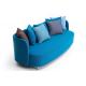 Comfortable Small Couch For Bedroom , Metal Legs Minima Home Furniture Sofa