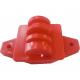 Heavy duty Wood Post Claw Insulator with UV Red-resistance Purple for 4-6mm polywire for electric fencing system