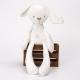 Lightweight Cute Plush Dolls Rabbit Shape Custom Printed Stuffed Animals