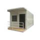 Sandwich Panel White Prefab Steel Structures Prefabricated Movable Folding Container House