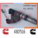 Fuel Injector Cum-mins In Stock QSX15 ISX15 Common Rail Injector 4307516 4061851 4307517 3087557